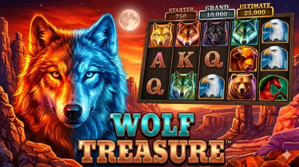 Wolf Treasure Main Banner