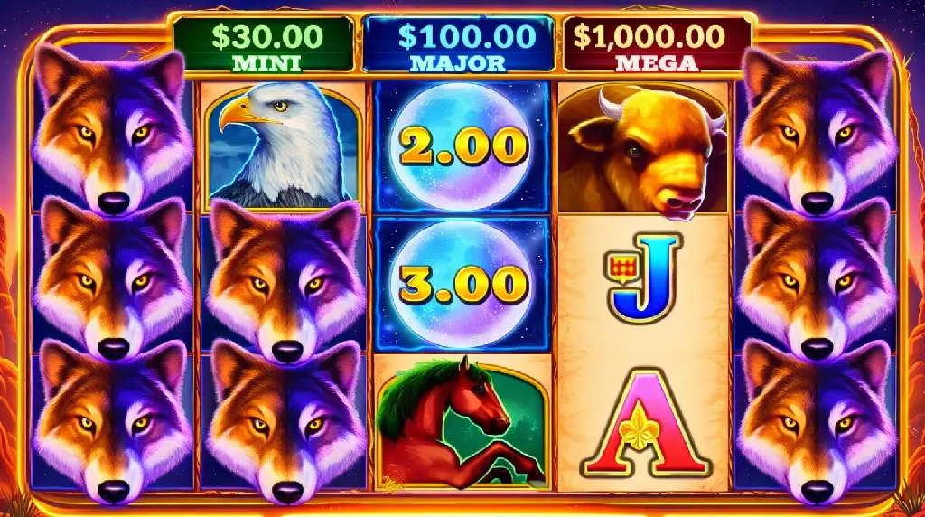 Wolf Treasure Real Gameplay