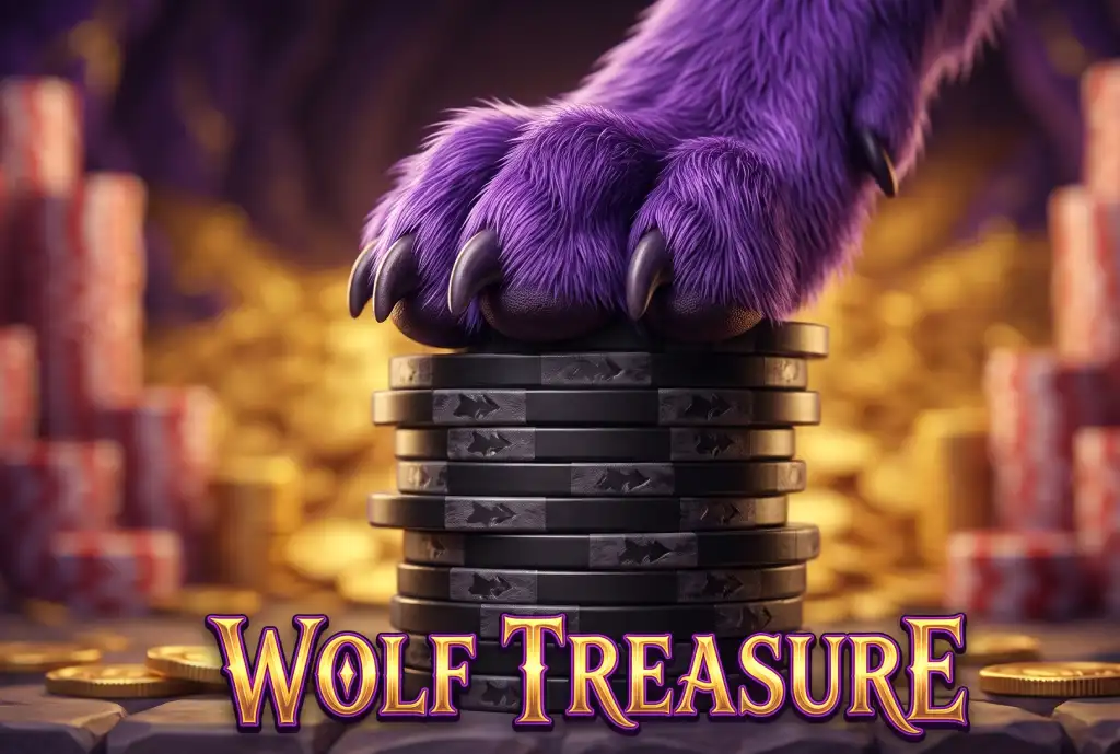 Wolf Treasure Jackpot Banner